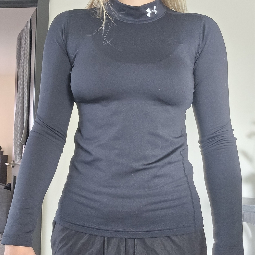 Under Armour Women's Black Long Sleeve Bodysuit